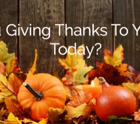 Are You Giving Thanks To Your Body Today?